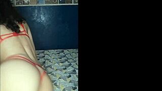 Angel Masturbating Hidden Until Explosive Creampie in Doggy Style