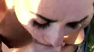 uh, that perfect blowjob from my girl... outdoor fun!