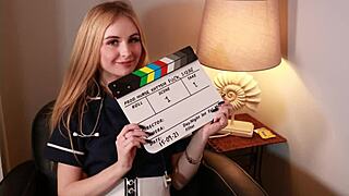 British Student Digs Deep Fingering Both Tight Holes!