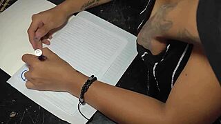 Fucked In The Ass While Doing A University Job