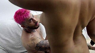 India naughty drinking milk 😏 with small tits and tattoos