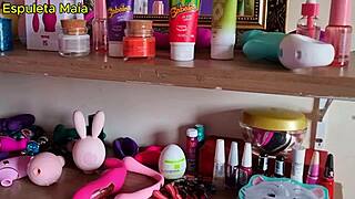 Wake up with my morning skincare ritual, showcasing my curvy ass and natural tits!