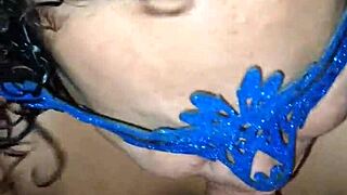 Enjoying a special creamy drink with a twist today