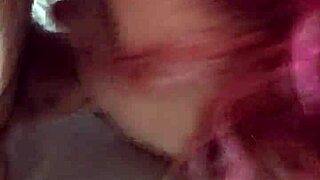 i love lucy amanita's pov blowjob with her pierced nipples