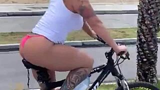 Cassiana Costa Screwed with Anal Plug!