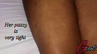 uhh, deep missionary banging with my wet pussy feels soo good