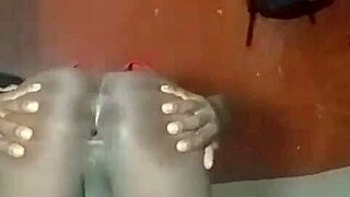 Sexyjayla254 strips and fingers gaping asshole upclose