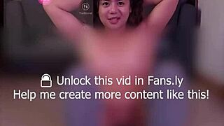 ASIAN ATHLETE DOES SIT UPS WITH VIBRATOR IN BOTH HOLES, LOSES COUNT