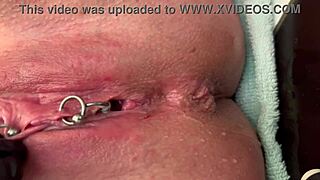 Pierced Clit Rubbed Hard in Latex Gloves Stream