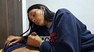 Bambi, show off those deepthroat skills in this hot blowjob compilation!