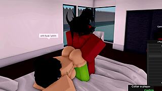 Demon Fucks Roblox Hoe Intensely As Girlfriend Watches The Cheating Scene