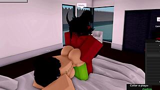 Demon Fucks Roblox Hoe Intensely As Girlfriend Watches The Cheating Scene