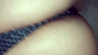 Shaking my juicy big ass against the neighbor's hard cock