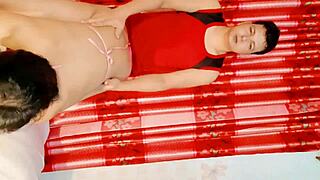 The Cute Petite Amateur Couple Explores Different Intimate Positions In Their Homemade Sessions - Rumpa21