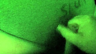 Jacking off and cumming on my curvy wife’s fat ass