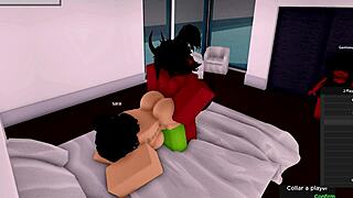 Demon Fucks Roblox Hoe Intensely As Girlfriend Watches The Cheating Scene