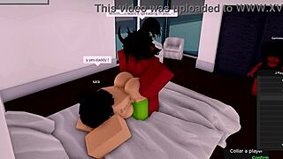 Demon Fucks Roblox Hoe Intensely As Girlfriend Watches The Cheating Scene
