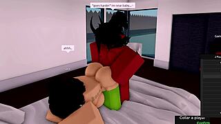 Demon Fucks Roblox Hoe Intensely As Girlfriend Watches The Cheating Scene