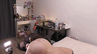 Milf Pegs Guy with Strapon, Fucks Ass, Eats Own Cum