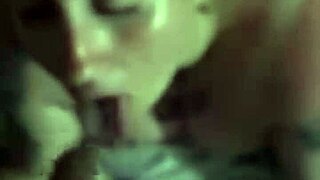 Wild shadow blowjob and anal sex with tattooed blonde!