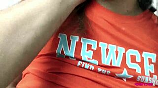 Peruvian Teen with Chilindrina Look Joins Me for Secret Fun in My Apartment