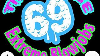 paying rent with her throat, can she handle this deep 69 throatpie?