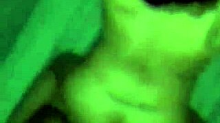 mexican wife at swingers party, bent over and masturbating in group setting