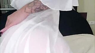 Ninfeta Rachell Miranda Guides Your Jerk-Off with Her Hot Brazilian Pussy in Lingerie.