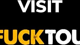 Petite Brunette Takes Rough Gonzo Pounding with Big Cock in All Holes POV