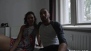 Lustery Submission 550: Sukii & Nen Banging Hard in Public Doggystyle Scene.