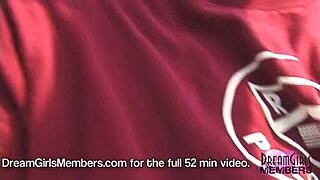 Topless brunette flashes big tits in convertible on bridge