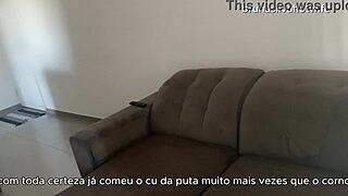 mulher casada ENRABADA hard while husband works - bruna silva hotwife