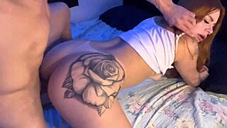 Friend's Boyfriend Fucks Me Doggy Cum On Ass