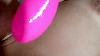 cleaning the honey from my vibrator and cumming more part 1 2