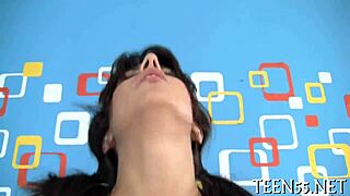 Horney legal age teenager gets slammed hard in rough sexy action 😍