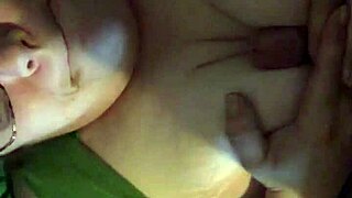 Girlfriend's Titty Fuck And Cum