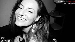 Cris Angelo and Sally Lys Valentine in Sexy Homemade Uniform Video