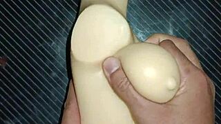 dolly, take it in every position, squeeze those tits!