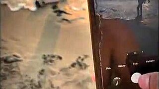 public sex on the beach with a stranger! 😲