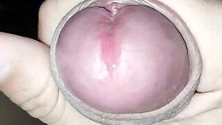 young guy enjoys big dick solo