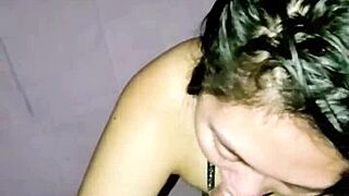 Chubby Asian Housewife Licks with Wild Cheating Desire!