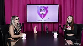 malu paz compilations with bruna carlos in sheer red 😍