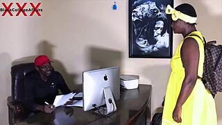 This teen student knows how to ace biology exams with her teacher's big cock outside class