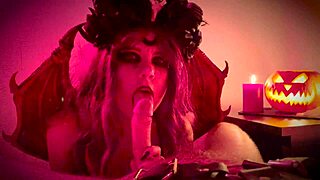 Halloween Sex with Demon Girl!