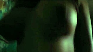 Tetas Grandes Naturales Riding Cowgirl with Moans While Watching TV to Avoid Neighbors Hearing