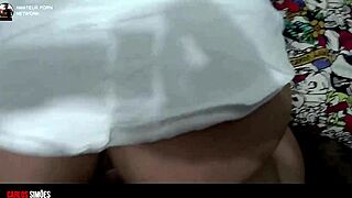 Man, he's pounding that big cock into my tight ass!