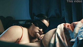 Amateur BBW Latina Loves Giving Blowjobs and Makes Him Cum Quickly