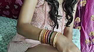 Sauteli Behen Takes Bhai's Long Rod in Her Wet Slit