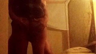 Virgin hermanastra fucks hermanastro in hotel room. First anal experience unfolds.