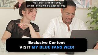 This student wasn’t into numbers, just wanted to master sucking skills with her teacher.